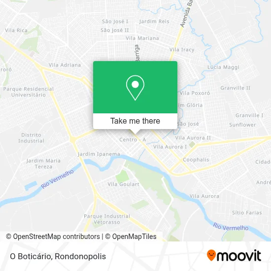 O Boticário map