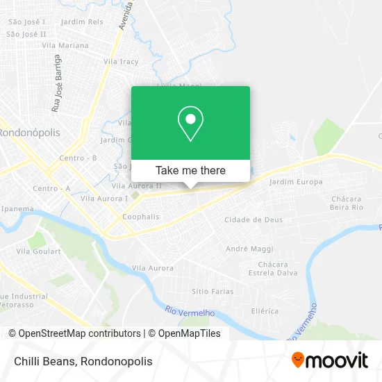 Chilli Beans map