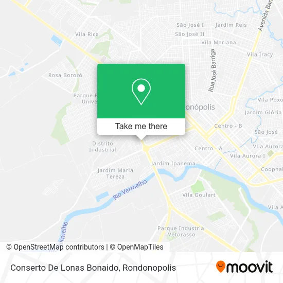 Conserto De Lonas Bonaido map