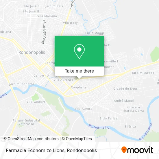 Farmacia Economize Lions map