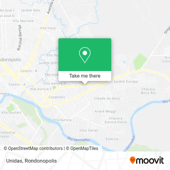 Unidas map