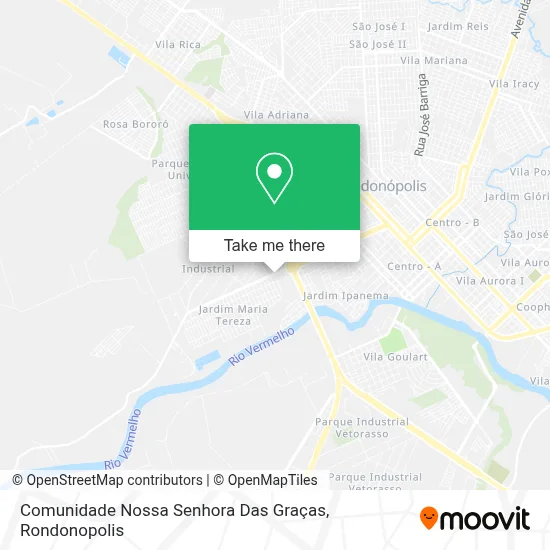 Comunidade Nossa Senhora Das Graças map