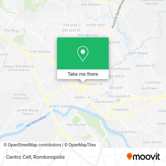 Centro Cell map