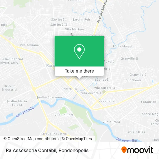 Ra Assessoria Contábil map