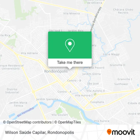 Wilson Saúde Capilar map