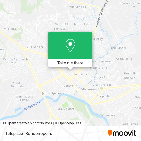 Telepizza map