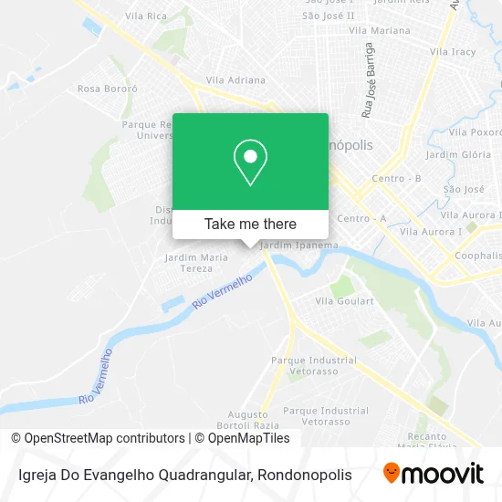 Igreja Do Evangelho Quadrangular map