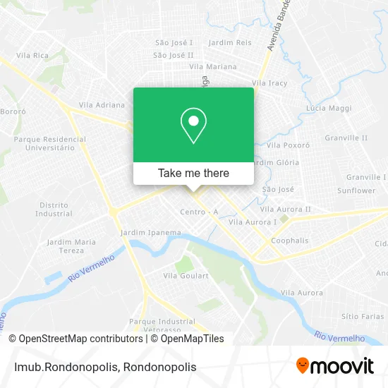 Imub.Rondonopolis map