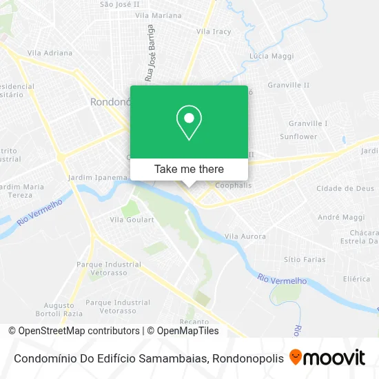 Condomínio Do Edifício Samambaias map