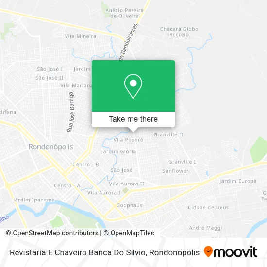 Revistaria E Chaveiro Banca Do Silvio map