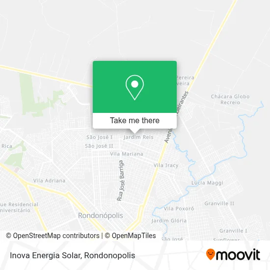 Inova Energia Solar map
