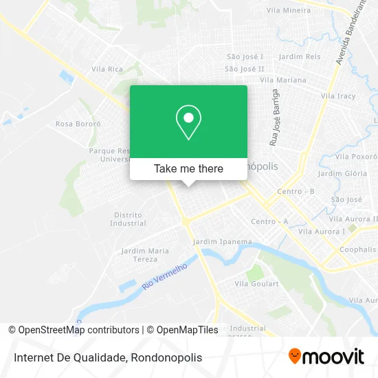 Internet De Qualidade map
