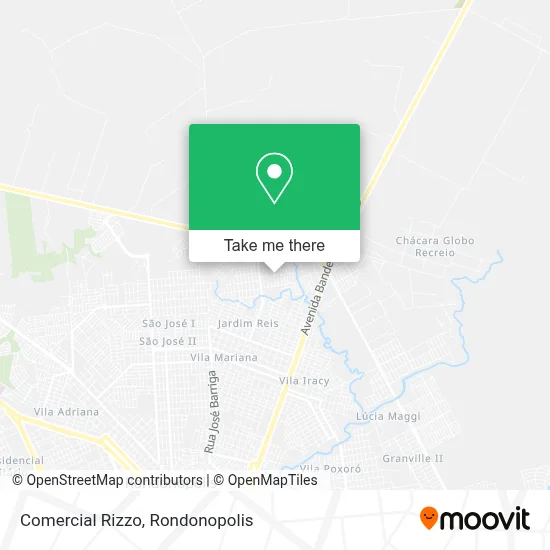 Comercial Rizzo map