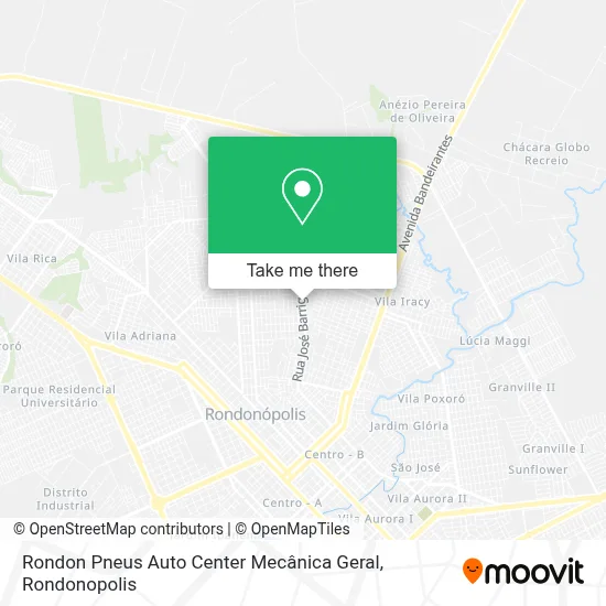 Rondon Pneus  Auto Center Mecânica Geral map