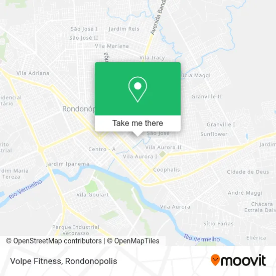 Volpe Fitness map