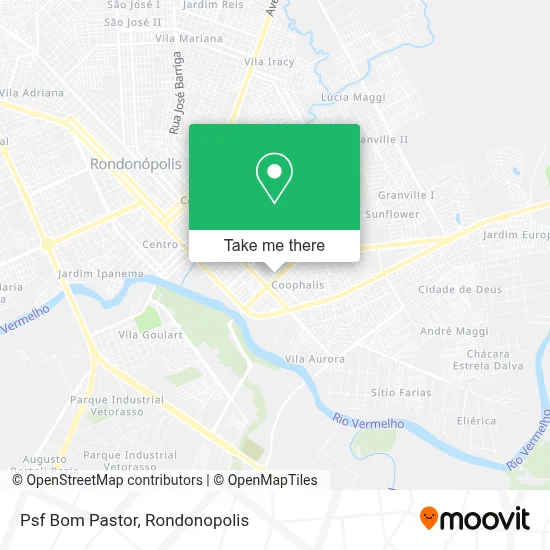 Psf Bom Pastor map