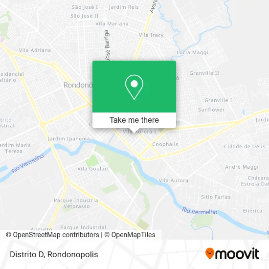 Distrito D map