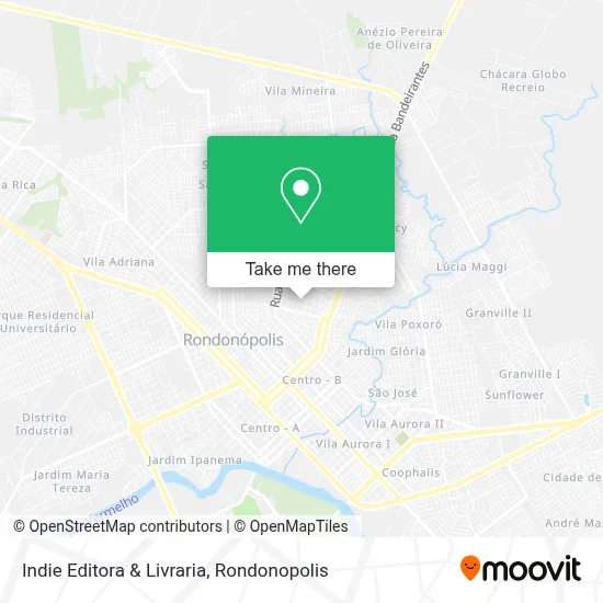 Indie Editora & Livraria map