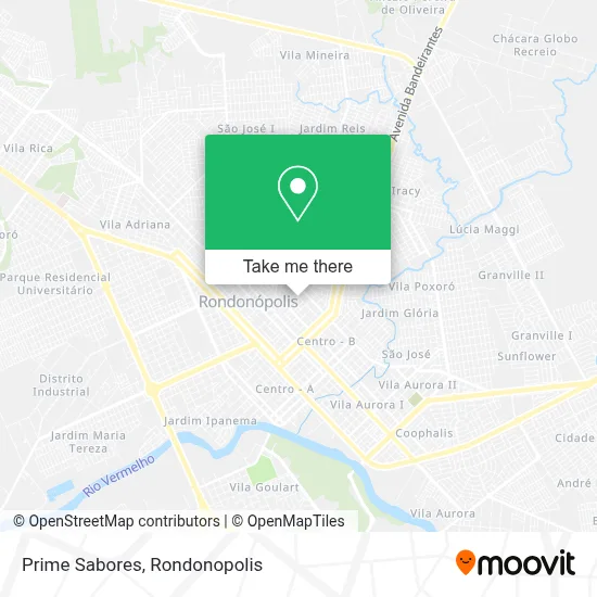 Prime Sabores map