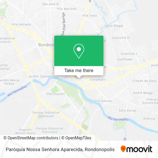 Paróquia Nossa Senhora Aparecida map