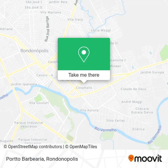 Portto Barbearia map