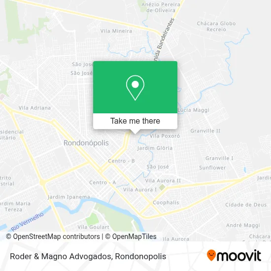 Roder & Magno Advogados map