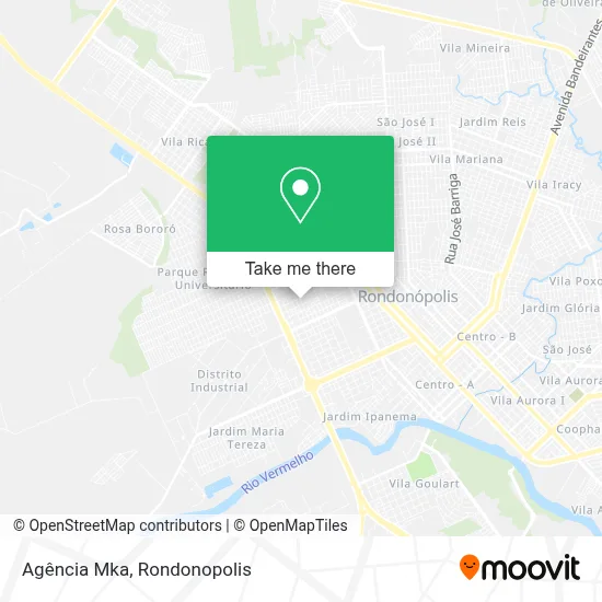 Agência Mka map
