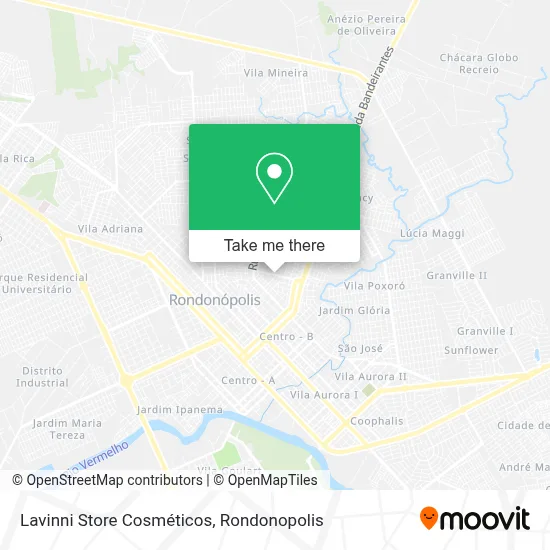 Lavinni Store Cosméticos map