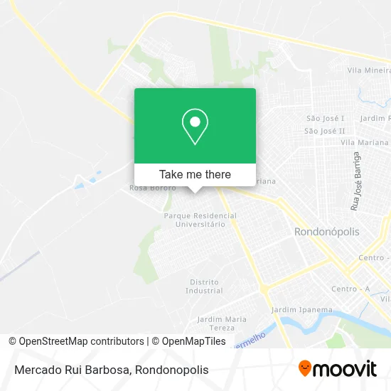 Mercado Rui Barbosa map
