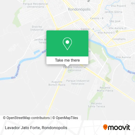 Lavador Jato Forte map