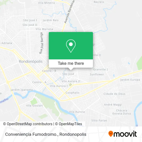 Conveniençia Fumodromo. map