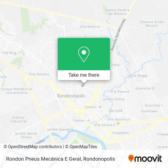 Rondon  Pneus Mecânica E Geral map