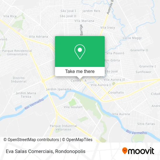 Eva Salas Comerciais map