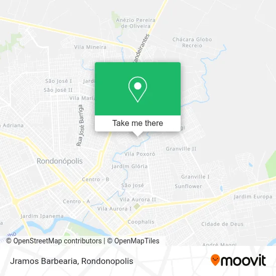 Jramos Barbearia map