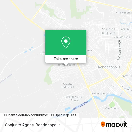 Conjunto Ágape map