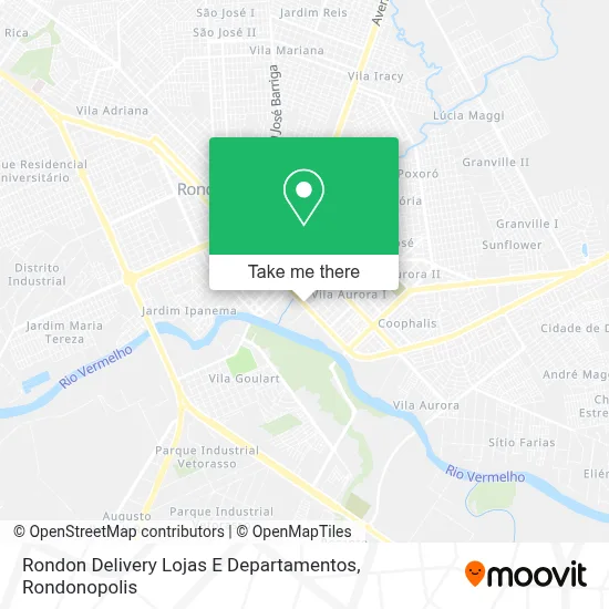 Rondon Delivery Lojas E Departamentos map