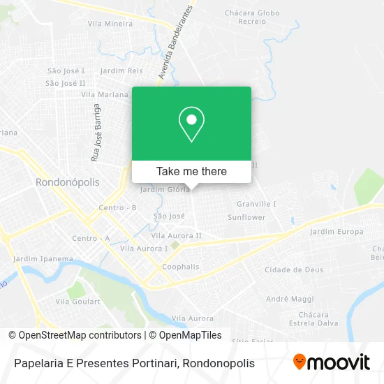 Papelaria E Presentes Portinari map