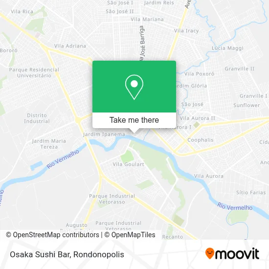 Osaka Sushi Bar map