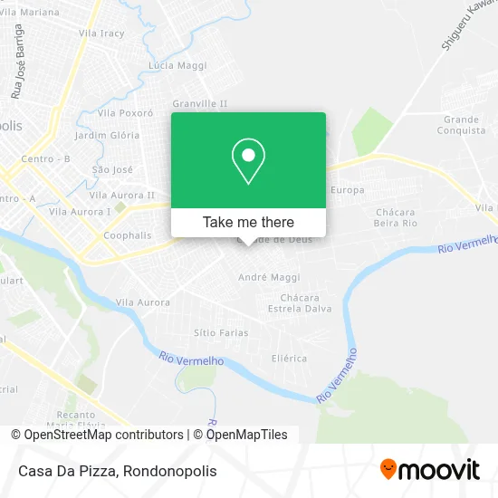 Casa Da Pizza map