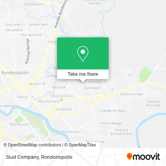 Siud Company map