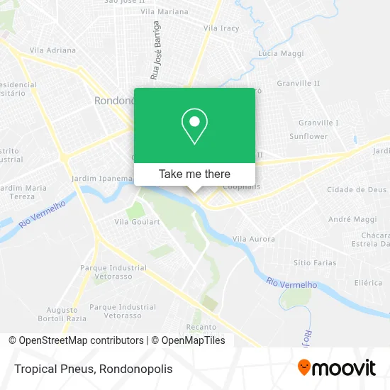 Tropical Pneus map