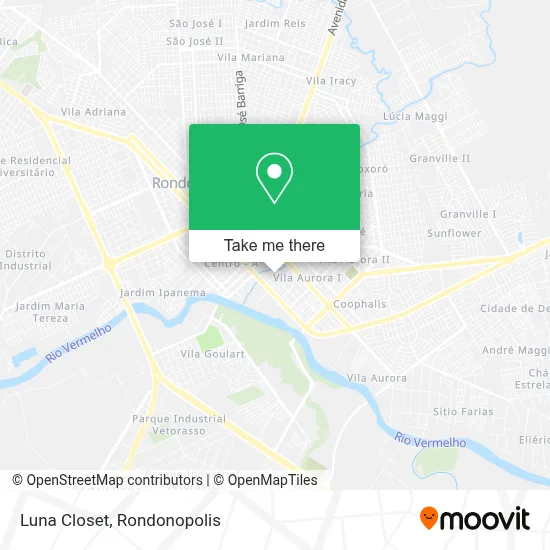 Luna Closet map
