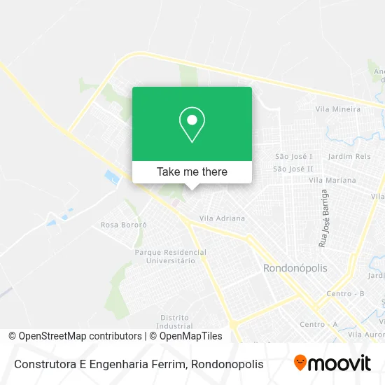 Construtora E Engenharia Ferrim map