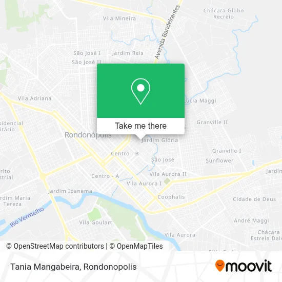 Tania Mangabeira map