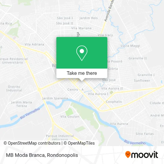 MB Moda Branca map