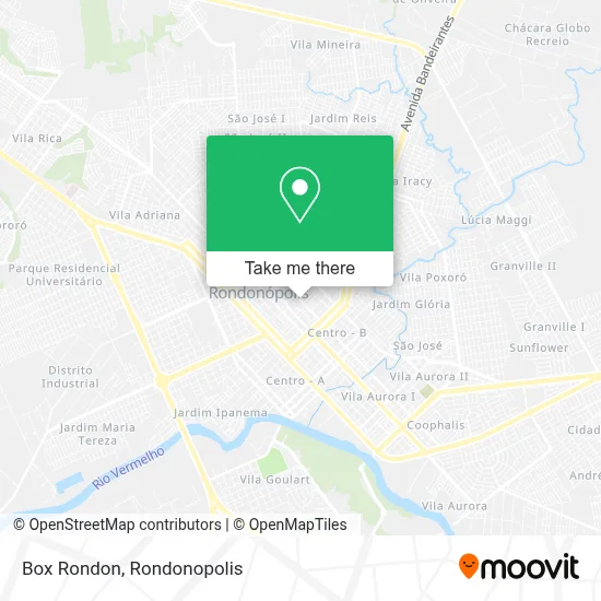 Box Rondon map