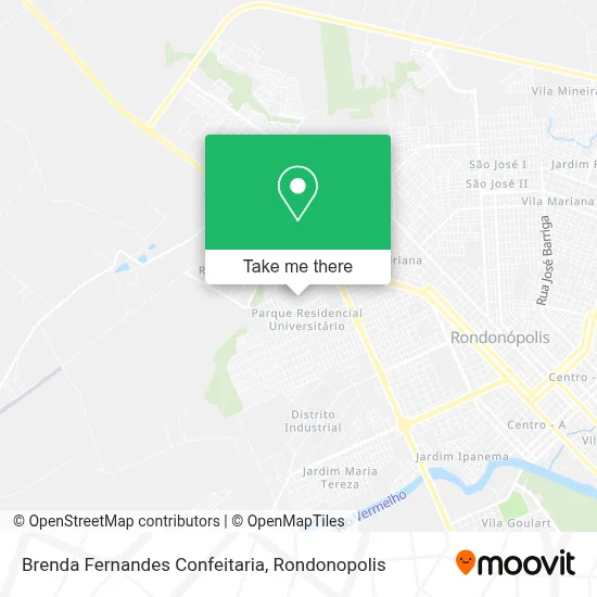 Brenda Fernandes Confeitaria map