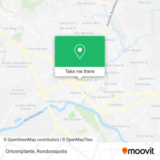 Ortoimplante map