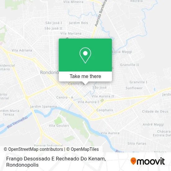 Frango Desossado E Recheado Do Kenam map