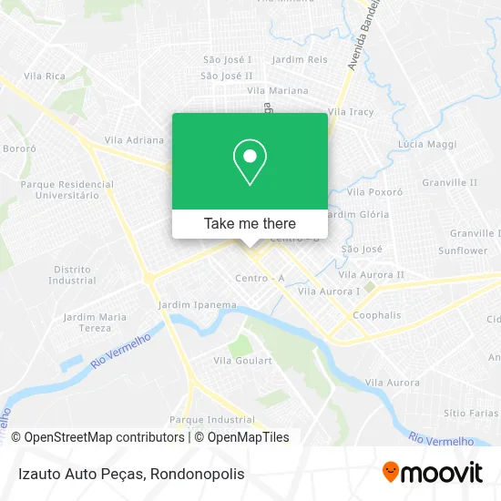 Izauto Auto Peças map